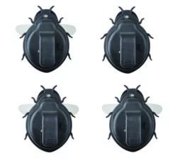 Enchanted Garden™ 2.5" Battery Operated Clip On Bug Outdoor Wall Art - Assorted Styles -Home N Garden Joy Sales 2773874 P BK