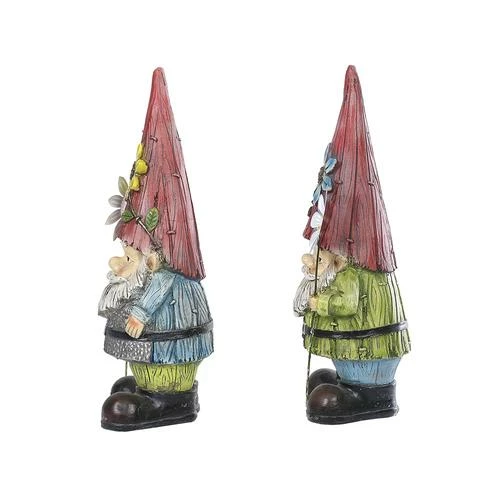 Enchanted Garden™ 16" Resin Gnome Garden Statue - Assorted Styles 6 Enchanted Garden™ 16" Resin Gnome Garden Statue - Assorted Styles - Image 4