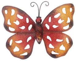 Enchanted Garden™ 11" Metal Butterfly Outdoor Wall Art - Assorted Styles 8 Enchanted Garden™ 11" Metal Butterfly Outdoor Wall Art - Assorted Styles -Home N Garden Joy Sales 2774051P2