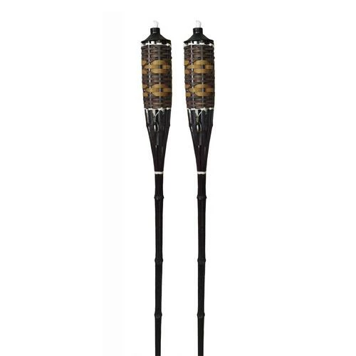 Enchanted Garden™ 5' Bamboo Patio Torch - 2 Pack 3 Enchanted Garden™ 5' Bamboo Patio Torch - 2 Pack
