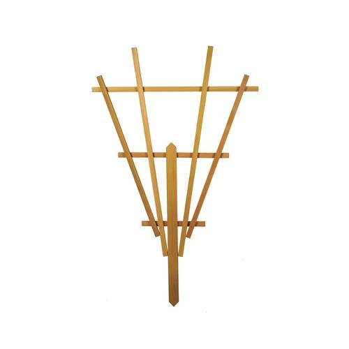 Enchanted Garden™ 29.5"W X 37.5"H Cedar Picket Fan Trellis 3 Enchanted Garden™ 29.5"W X 37.5"H Cedar Picket Fan Trellis