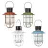 Enchanted Garden™ 14" Metal & Glass Solar LED Lantern - Assorted Colors -Home N Garden Joy Sales 2774483 13358 1800px