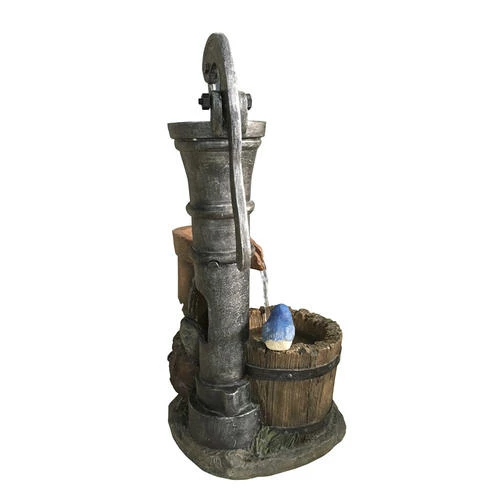 Enchanted Garden™ 24" Tiered Water Pump Outdoor Water Fountain 4 Enchanted Garden™ 24" Tiered Water Pump Outdoor Water Fountain - Image 2