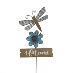 Enchanted Garden™ Welcome Garden Stake - Assorted Styles -Home N Garden Joy Sales 2774713AlternateProductView02