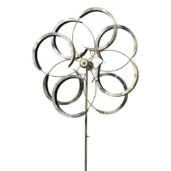 Enchanted Garden™ 72" Metal Double Spiral Spinne