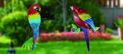 Enchanted Garden™ 17.3" Parrot Outdoor Wall Art - Assorted Styles