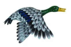 Enchanted Garden™ 24" Metal Duck Outdoor Wall Art
