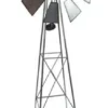 Enchanted Garden™ 60" Galvanized Solar Windmill 1 Enchanted Garden™ 60" Galvanized Solar Windmill -Home N Garden Joy Sales 2775064