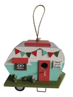 Enchanted Garden® 6.3" Home Sweet Home Camper Bird House