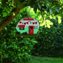Enchanted Garden® 6.3" Home Sweet Home Camper Bird House -Home N Garden Joy Sales 2775164 scene 1800