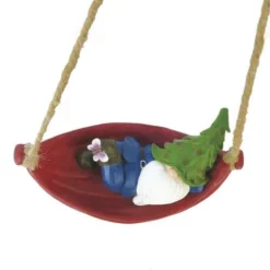 Enchanted Garden® 6.8" Gnome Hammock Bird House -Home N Garden Joy Sales 2775183 P TP