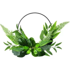 Home N Garden Joy Sales 25 Enchanted Garden™ Artificial Greenery Hoop Wreath - Assorted Styles
