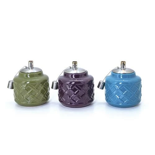 Enchanted Garden™ 6" Tabletop Patio Torch - Assorted Colors 4 Enchanted Garden™ 6" Tabletop Patio Torch - Assorted Colors - Image 2