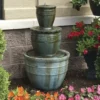 Enchanted Garden™ 34.5" Tiered Carlotta Outdoor Water Fountain -Home N Garden Joy Sales 2775229 P SC