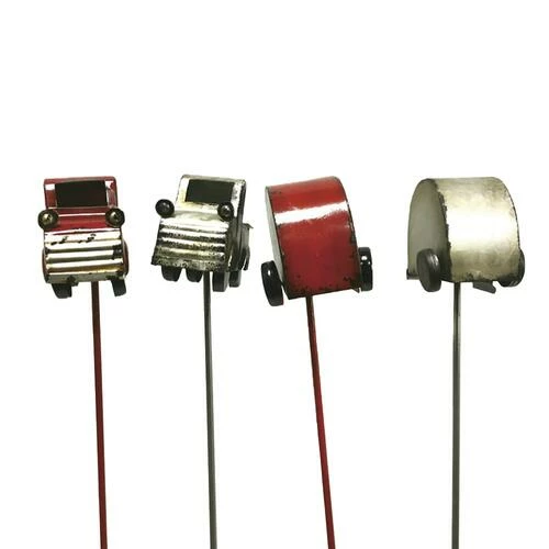 Enchanted Garden™ Metal Truck Garden Stake - Assorted Styles 6 Enchanted Garden™ Metal Truck Garden Stake - Assorted Styles - Image 4