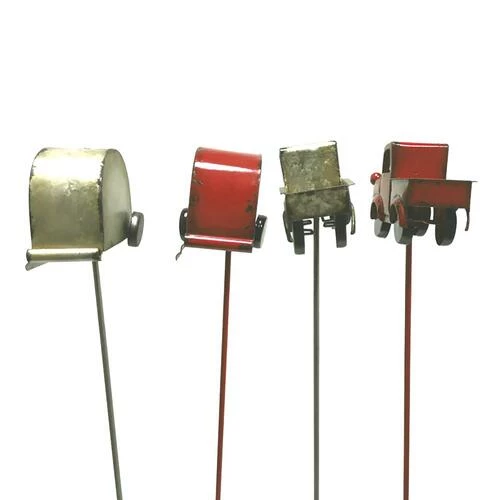 Enchanted Garden™ Metal Truck Garden Stake - Assorted Styles 5 Enchanted Garden™ Metal Truck Garden Stake - Assorted Styles - Image 3