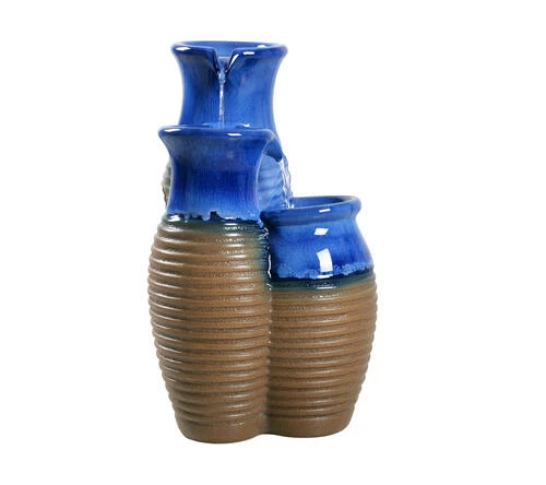 Enchanted Garden™ 24.8" Tiered Vase Outdoor Water Fountain 4 Enchanted Garden™ 24.8" Tiered Vase Outdoor Water Fountain - Image 2