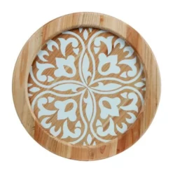 Enchanted Garden™ 11.75" Wood Serving Tray