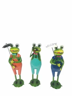 Enchanted Garden™ 20.5" Standing Frog Statue - Assorted Styles