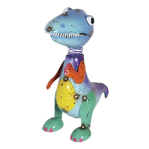 Enchanted Garden™ 12" Metal Dionsaur Statue 3 Enchanted Garden™ 12" Metal Dionsaur Statue
