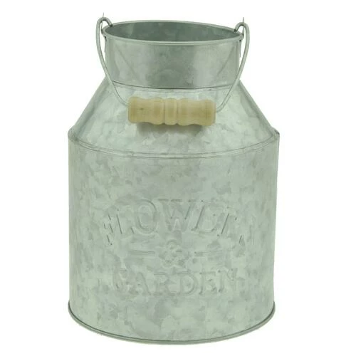 Enchanted Garden™ 8.6" Metal Milk Can 3 Enchanted Garden™ 8.6" Metal Milk Can