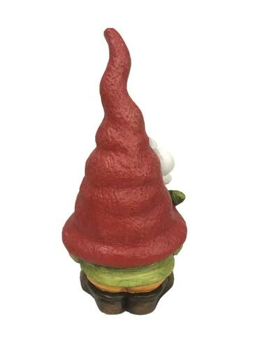 Enchanted Garden™ 17.3" Gnome Statue With Flower - Assorted Styles 10 Enchanted Garden™ 17.3" Gnome Statue With Flower - Assorted Styles - Image 8