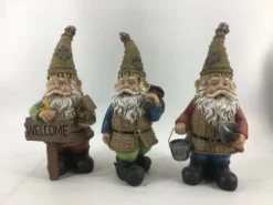 Enchanted Garden™ 13" Resin Gnome Statue - Assorted Styles