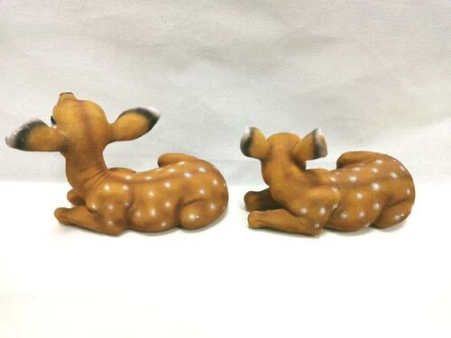 Enchanted Garden™ 6.3" Resin Fawn Statue - Assorted Styles 4 Enchanted Garden™ 6.3" Resin Fawn Statue - Assorted Styles - Image 2