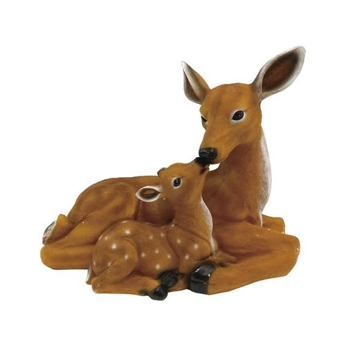 Enchanted Garden™ 13.8" Momma & Fawn Statue 3 Enchanted Garden™ 13.8" Momma & Fawn Statue