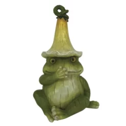 Enchanted Garden™ 6.3" Resin Frog Statue - Assorted Styles 19 Enchanted Garden™ 6.3" Resin Frog Statue - Assorted Styles -Home N Garden Joy Sales 2775392 P C