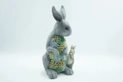 Enchanted Garden™ 12.8" Resin Succulent Rabbit Statue -Home N Garden Joy Sales 2775393 P RS.jpg