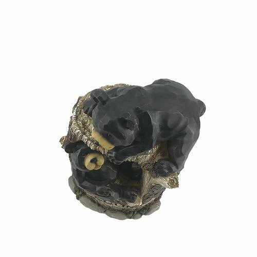 Enchanted Garden™ 12.5" Welcome Solar Bears Statue 7 Enchanted Garden™ 12.5" Welcome Solar Bears Statue - Image 5