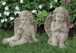 Enchanted Garden™ 7.75" Resin Angel Statue - Assorted Styles -Home N Garden Joy Sales 2775397 AngelStatue