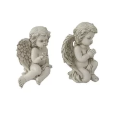 Enchanted Garden™ 7.75" Resin Angel Statue - Assorted Styles -Home N Garden Joy Sales 2775397 P LS