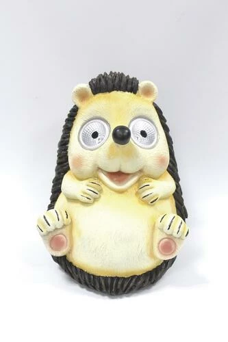 Enchanted Garden™ 12.3" Solar Hedgehog Statue 3 Enchanted Garden™ 12.3" Solar Hedgehog Statue