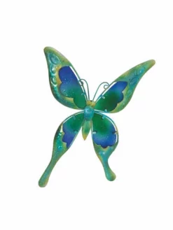 Enchanted Garden™ 16" Metal Butterfly Outdoor Wall Art