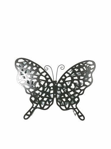 Enchanted Garden™ 12" Metal Butterfly Outdoor Wall Art 4 Enchanted Garden™ 12" Metal Butterfly Outdoor Wall Art - Image 2
