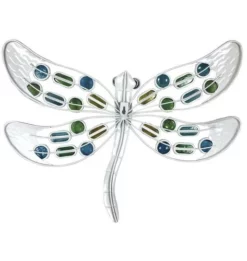 Enchanted Garden™ 14.7" Beads Dragonfly Outdoor Wall Art - Assorted Styles -Home N Garden Joy Sales 2775410 4 P BK 1800