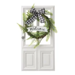 Enchanted Garden™ 19.7" Wood Floral Door Outdoor Wall Art - Assorted Styles 16 Enchanted Garden™ 19.7" Wood Floral Door Outdoor Wall Art - Assorted Styles -Home N Garden Joy Sales 2775420B
