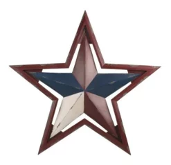 Enchanted Garden™ 28.15" Wood Star Outdoor Wall Art