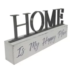 Enchanted Garden™ Metal & Wood Word Box - Assorted Styles -Home N Garden Joy Sales 2775446 P B RS