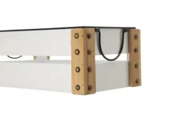 Enchanted Garden™ 12.6" White Metal Enamel Crate 10 Enchanted Garden™ 12.6" White Metal Enamel Crate -Home N Garden Joy Sales 2775448 rightview