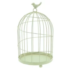 Enchanted Garden™ 13.2" Metal Decorative Bird Cage -Home N Garden Joy Sales 2775450 P BK