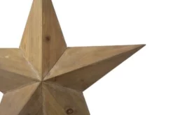 Enchanted Garden™ 17.5" Wood Star Outdoor Wall Art - Assorted Colors -Home N Garden Joy Sales 2775453A leftview