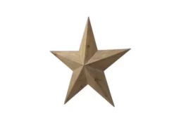 Enchanted Garden™ 17.5" Wood Star Outdoor Wall Art - Assorted Colors -Home N Garden Joy Sales 2775453A rightview