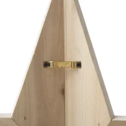 Enchanted Garden™ 17.5" Wood Star Outdoor Wall Art - Assorted Colors -Home N Garden Joy Sales 2775453B topview