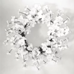 Enchanted Garden™ 22" Spring Wreath Outdoor Wall Art - Assorted Styles -Home N Garden Joy Sales 2775454 3