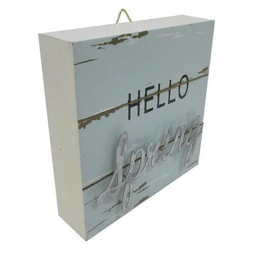 Enchanted Garden™ 6.3" Wood Decor Signs - Assorted Styles 5 Enchanted Garden™ 6.3" Wood Decor Signs - Assorted Styles - Image 3