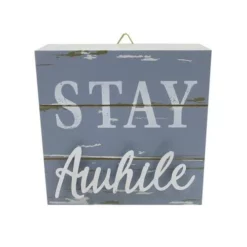 Enchanted Garden™ 6.3" Wood Decor Signs - Assorted Styles 13 Enchanted Garden™ 6.3" Wood Decor Signs - Assorted Styles -Home N Garden Joy Sales 2775464 P B
