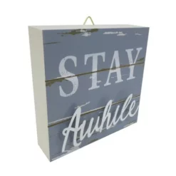 Enchanted Garden™ 6.3" Wood Decor Signs - Assorted Styles 14 Enchanted Garden™ 6.3" Wood Decor Signs - Assorted Styles -Home N Garden Joy Sales 2775464 P B LS